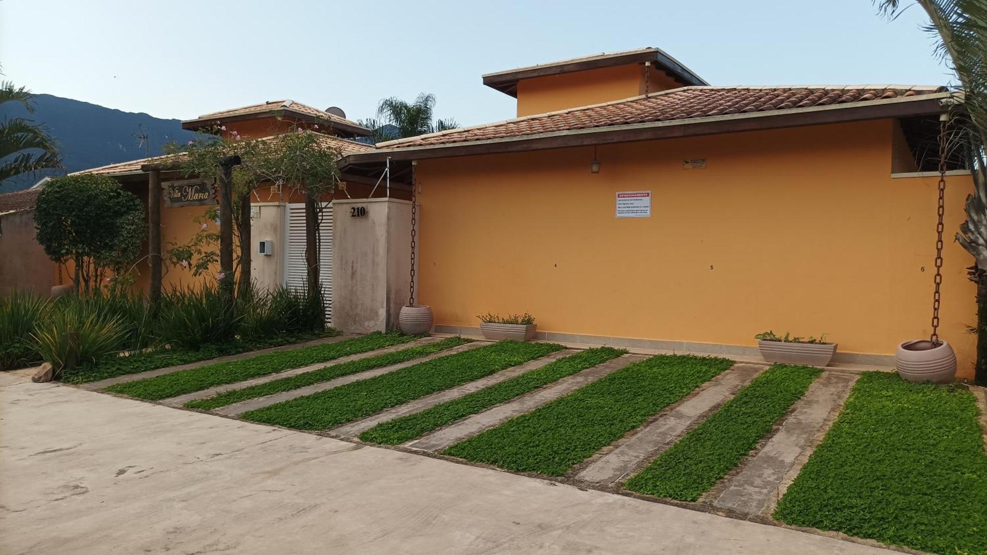 Casa Na Praia Silvana カラグァタトゥバ エクステリア 写真